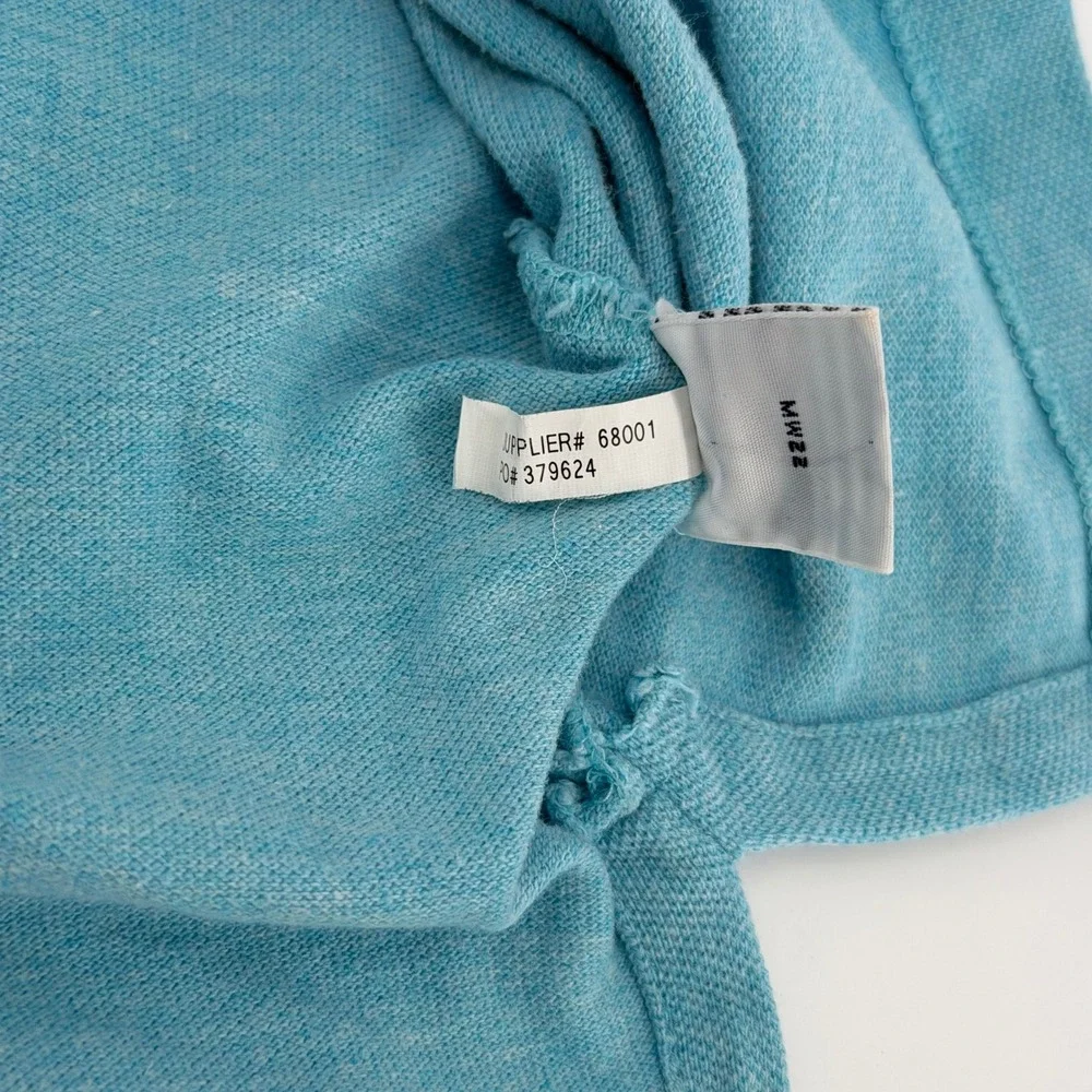 Polo Ralph Lauren Polo Shirt Mens L Blue Yellow‎ Pony Logo Short Sleeve Pique